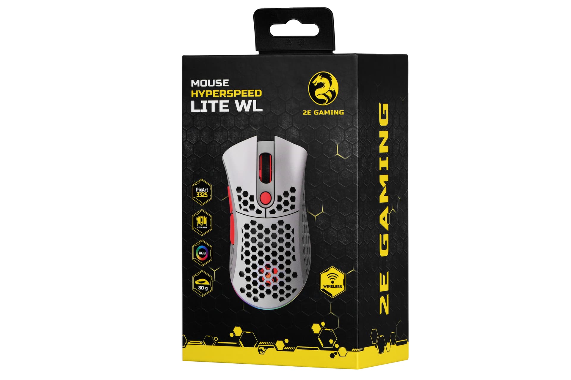 Mouse 2E GAMING HyperSpeed Lite WL RGB white