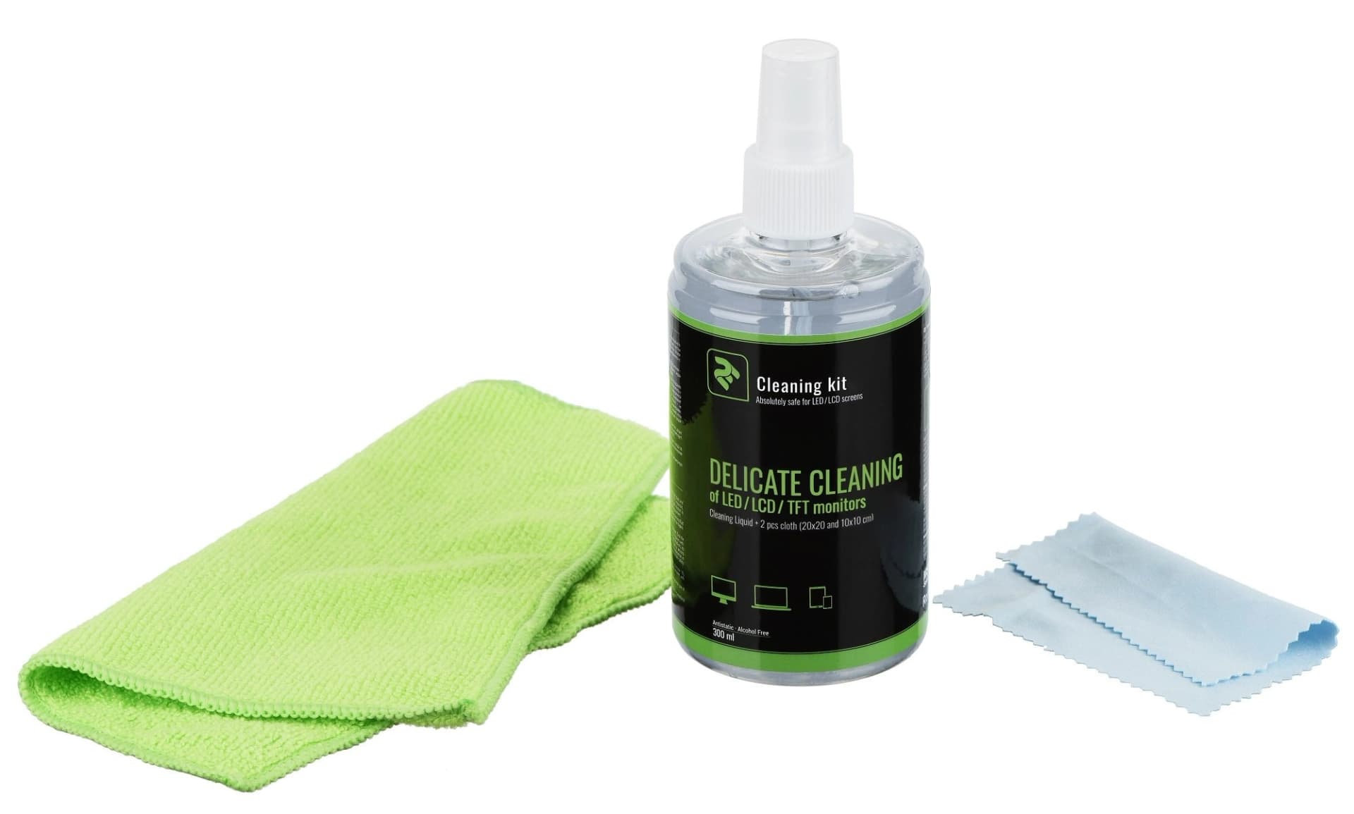 2E Cleaner LED/LCD 300 ml + 2 wipes 20X20 10X10 sm