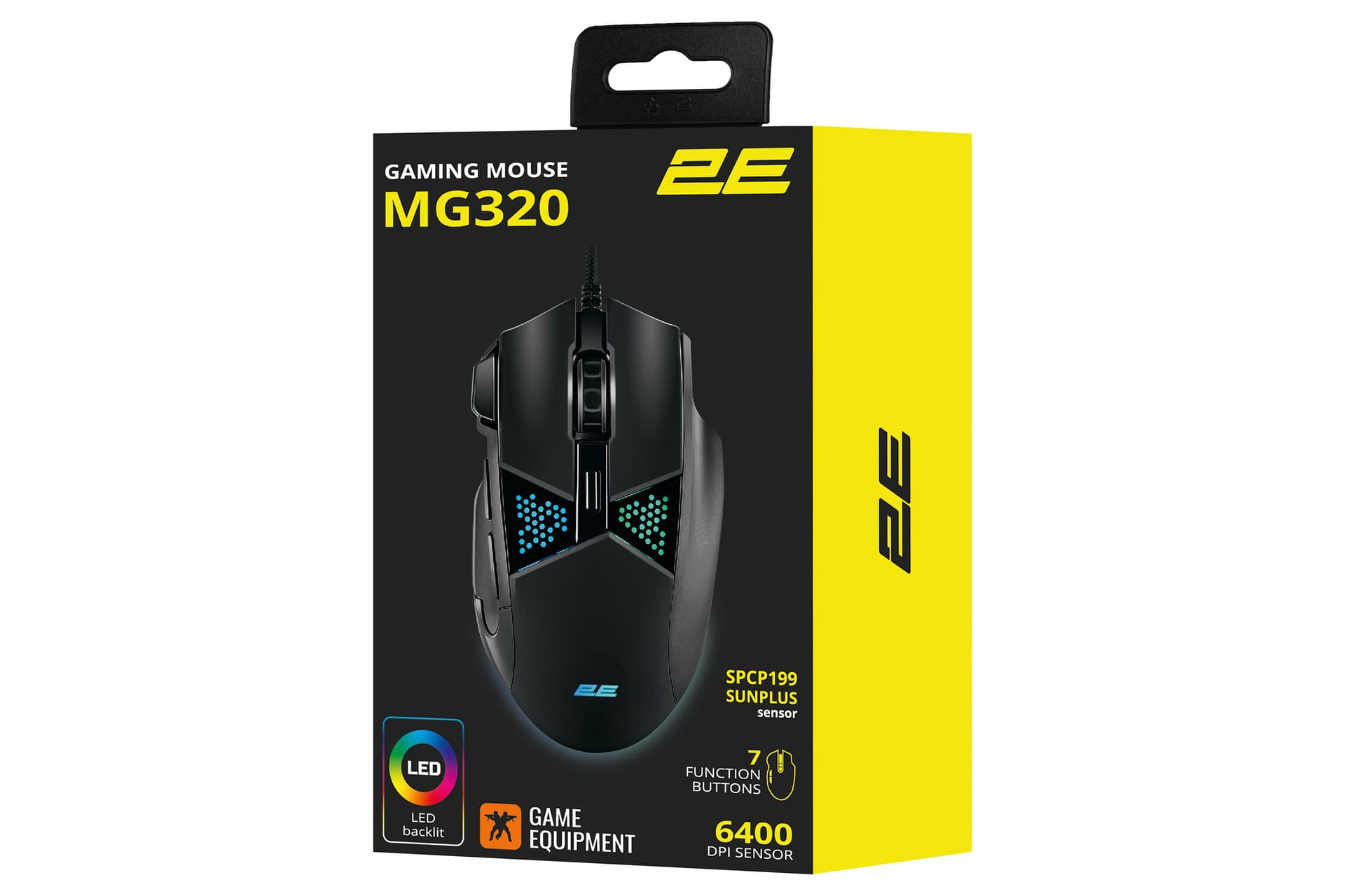 Mouse 2E MG 320 RGB Black