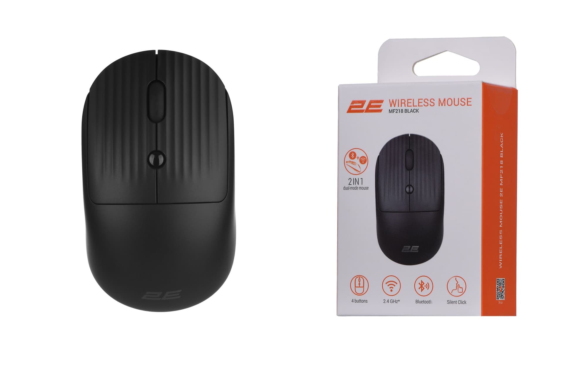 Mouse 2E MF 218 Silent WL BT Black
