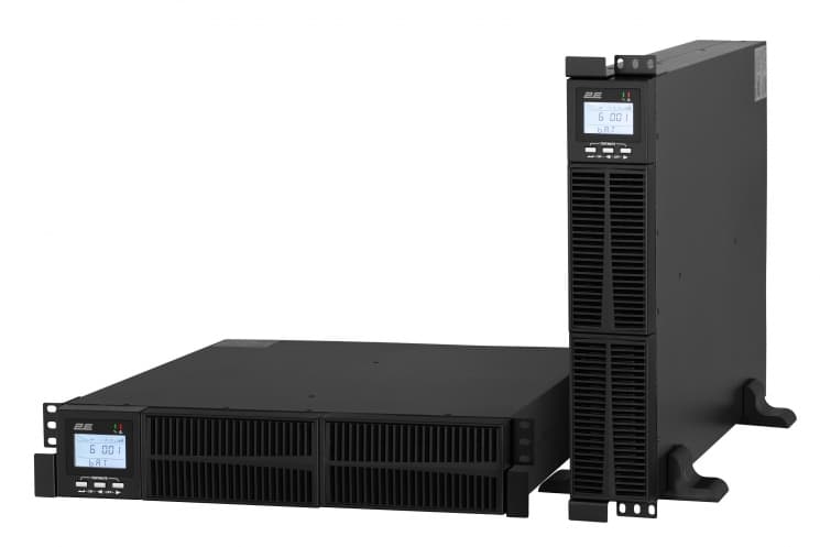 UPS 2E OD3000RT, 3000VA/2700W, RT2U, LCD, USB, 3xSchuko