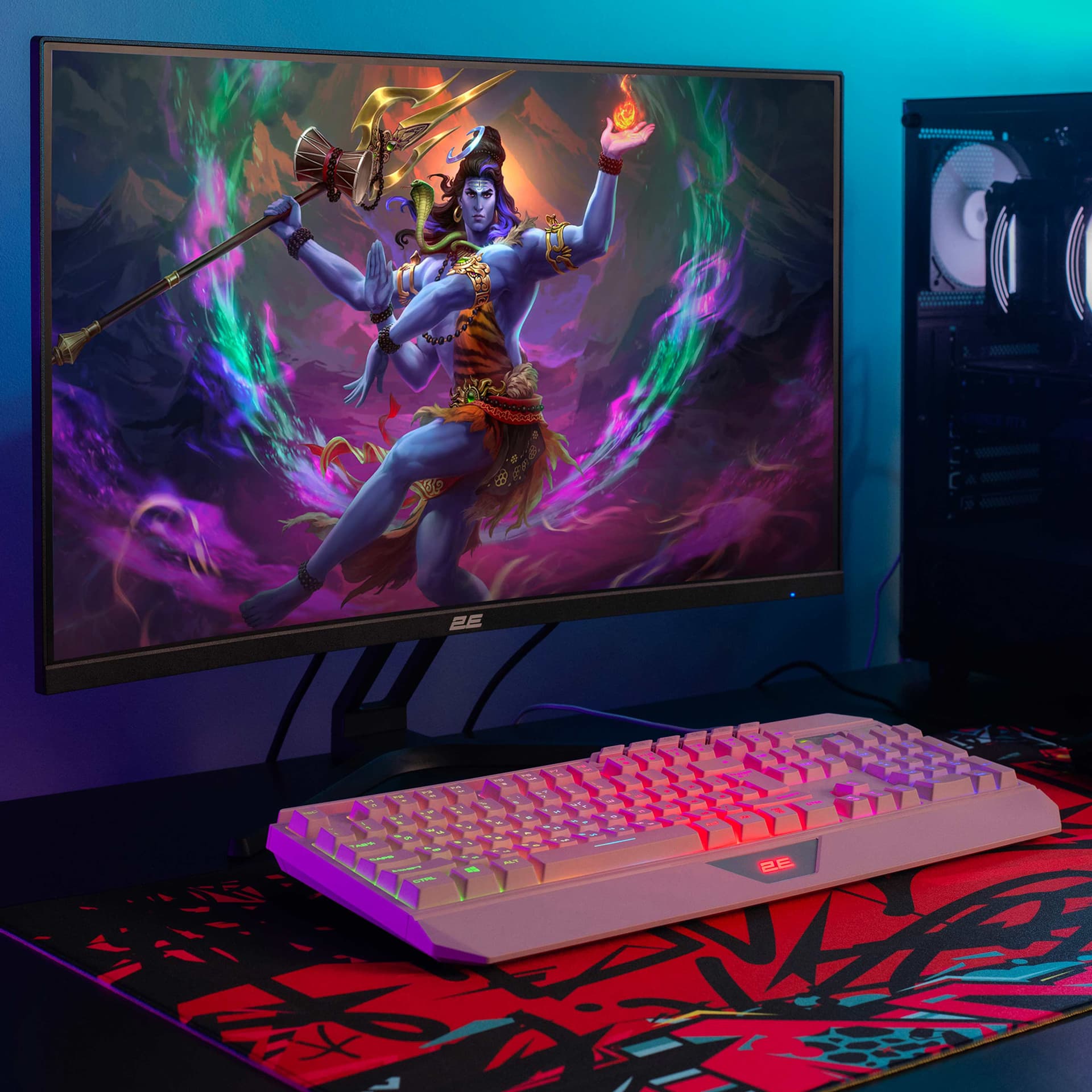 Monitor 2E GAMING 27" R 2723BV HDMI DP VA 2560x1440 165 Hz CURVED