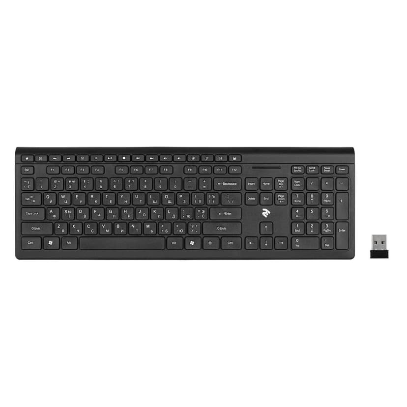 Клавиатура 2E KS 210 WL Black